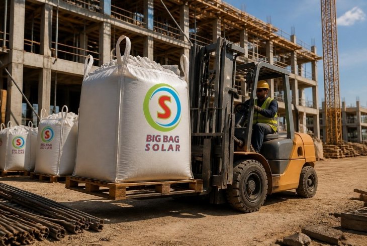 Big Bags para construção: eficiência, segurança e aplicação prática