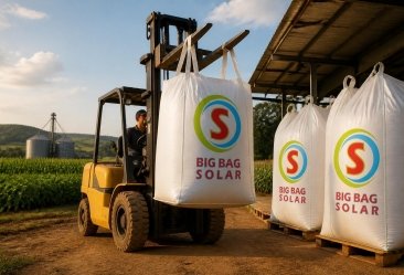 Benefícios dos contentores flexíveis na agricultura com a Big Bag Solar