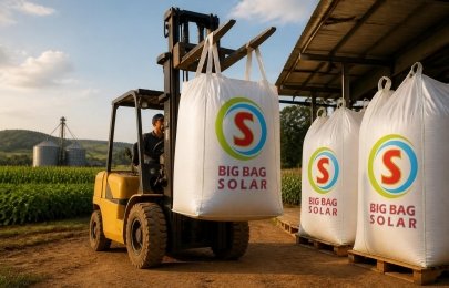 Benefícios dos contentores flexíveis na agricultura com a Big Bag Solar
