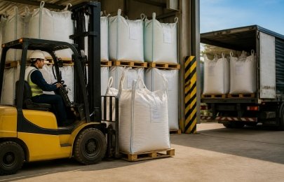 Big Bags para transporte de fertilizantes: segurança, produtividade e rastreabilidade