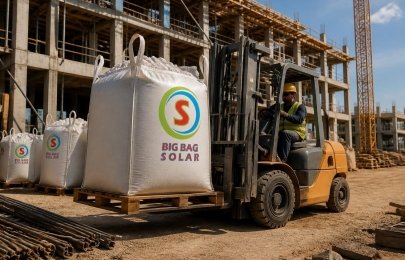 Big Bags para construção: eficiência, segurança e aplicação prática