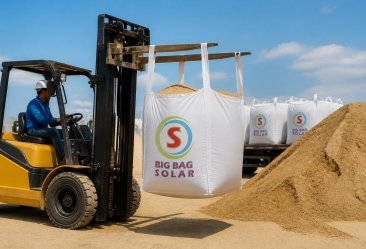 Como transportar areia com segurança usando Big Bags