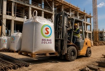 Big Bags para construção: eficiência, segurança e aplicação prática