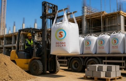 Como os Big Bags podem otimizar o armazenamento em obras com a Big Bag Solar Como os Big Bags podem otimizar o armazenamento em obras com a Big Bag Solar