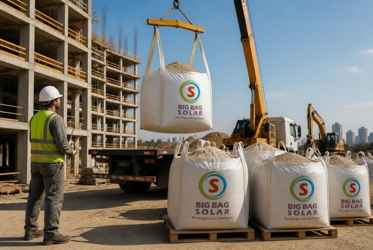Big Bags para construção: soluções práticas e seguras da Big Bag Solar