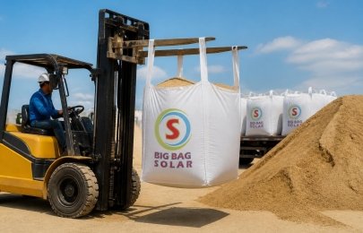 Como transportar areia com segurança usando Big Bags