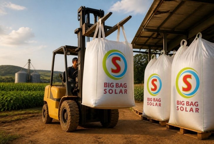 Benefícios dos contentores flexíveis na agricultura com a Big Bag Solar